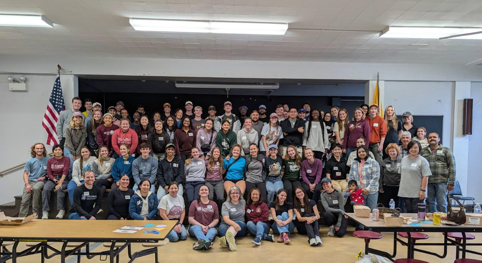 A group photo of the 2025 Day of Community and Service volunteers.